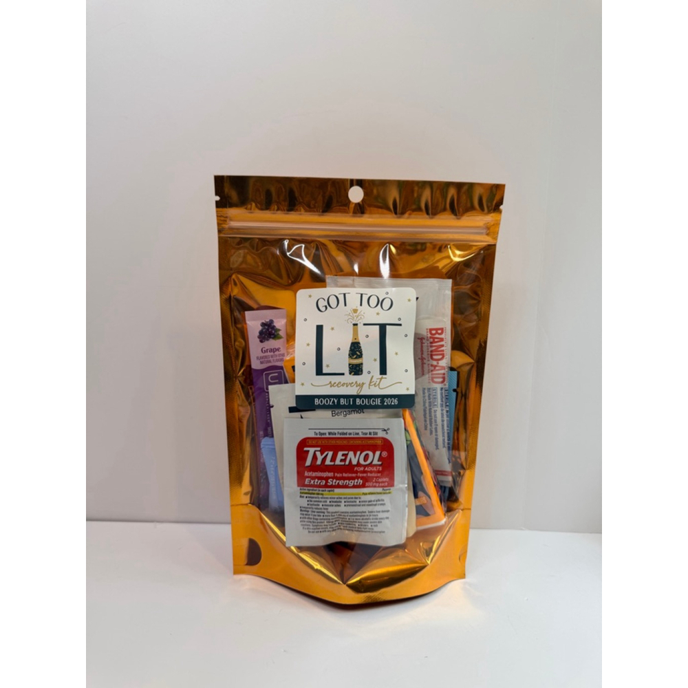 Got Too Lit Hangover Upgraded Recovery Kit – Boozy But Bougie 2026!